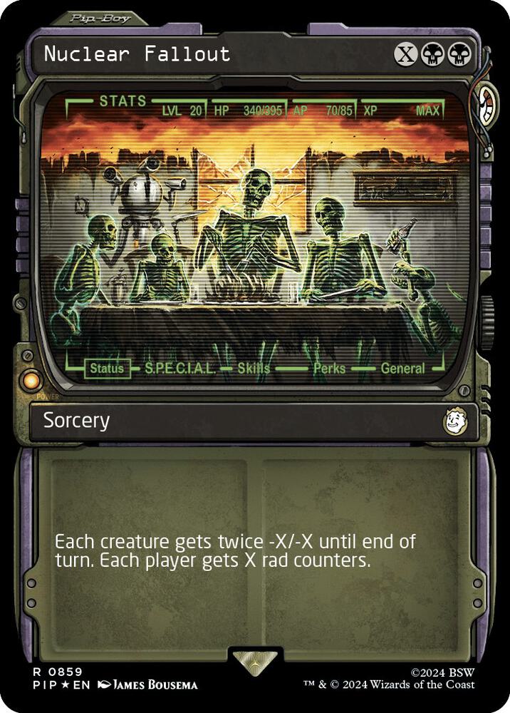 Nuclear Fallout (Showcase) (Surge Foil) [Fallout]