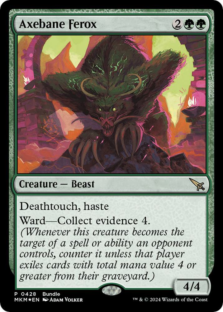 Axebane Ferox [Murders at Karlov Manor Promos]