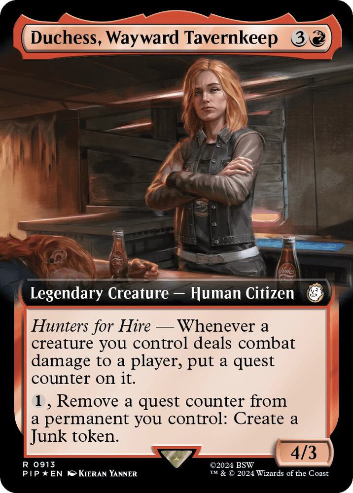 Duchess, Wayward Tavernkeep (Extended Art) (Surge Foil) [Fallout]