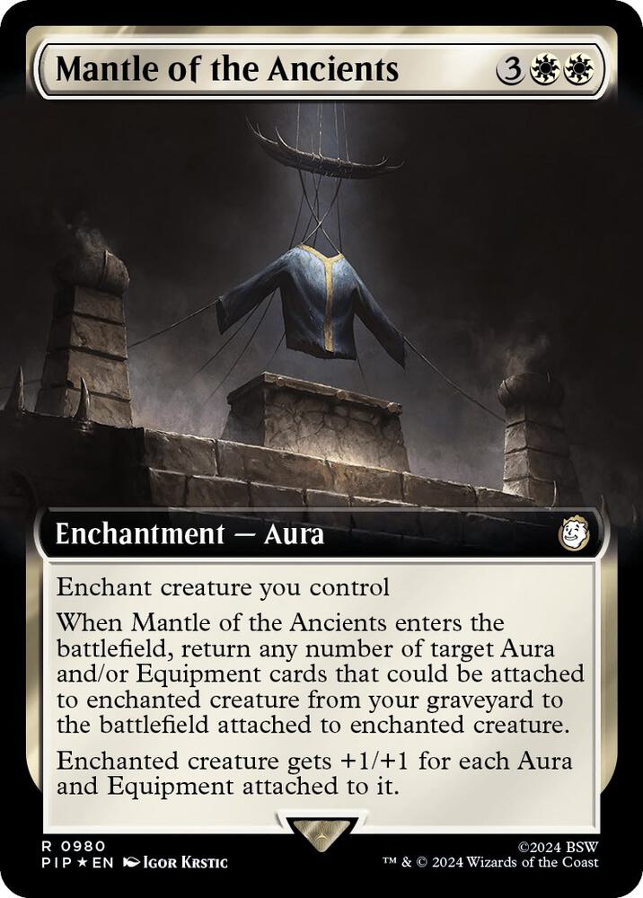 Mantle of the Ancients (Extended Art) (Surge Foil) [Fallout]