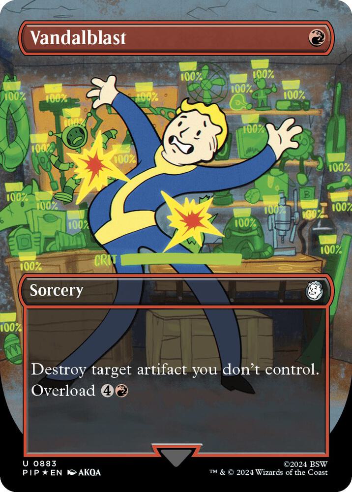 Vandalblast (Borderless) (Surge Foil) [Fallout]