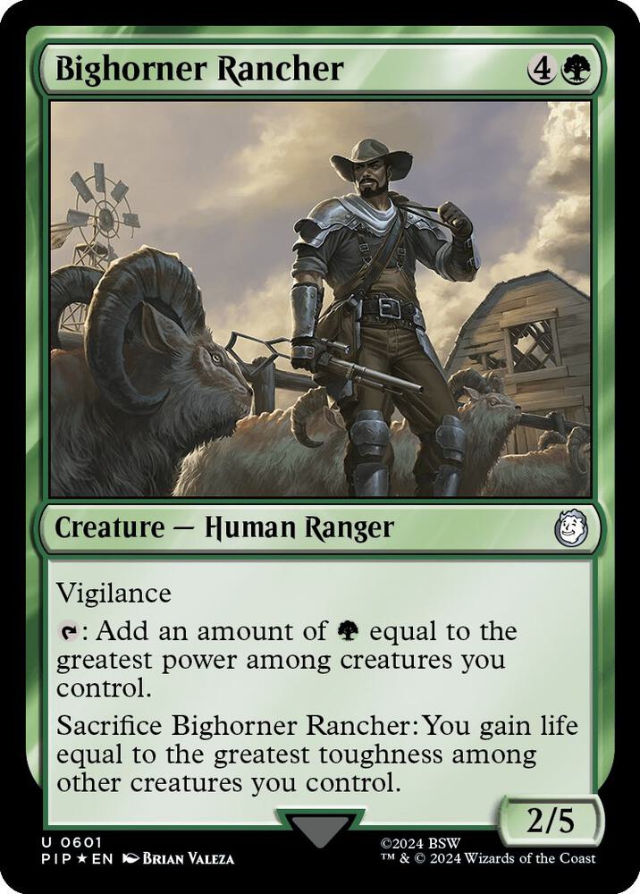 Bighorner Rancher (Surge Foil) [Fallout]