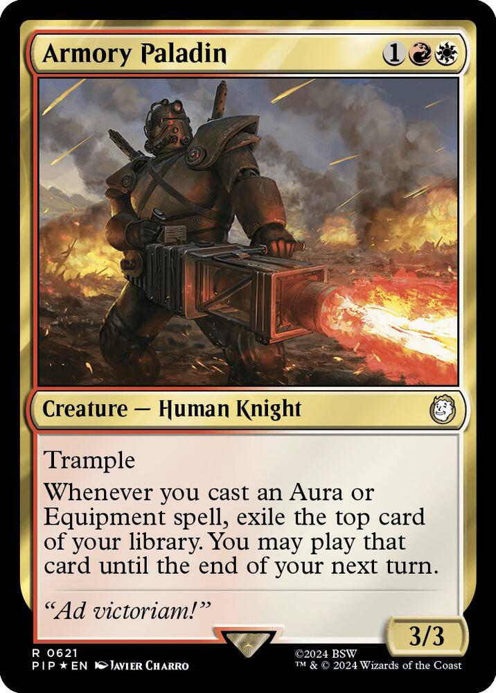 Armory Paladin (Surge Foil) [Fallout]