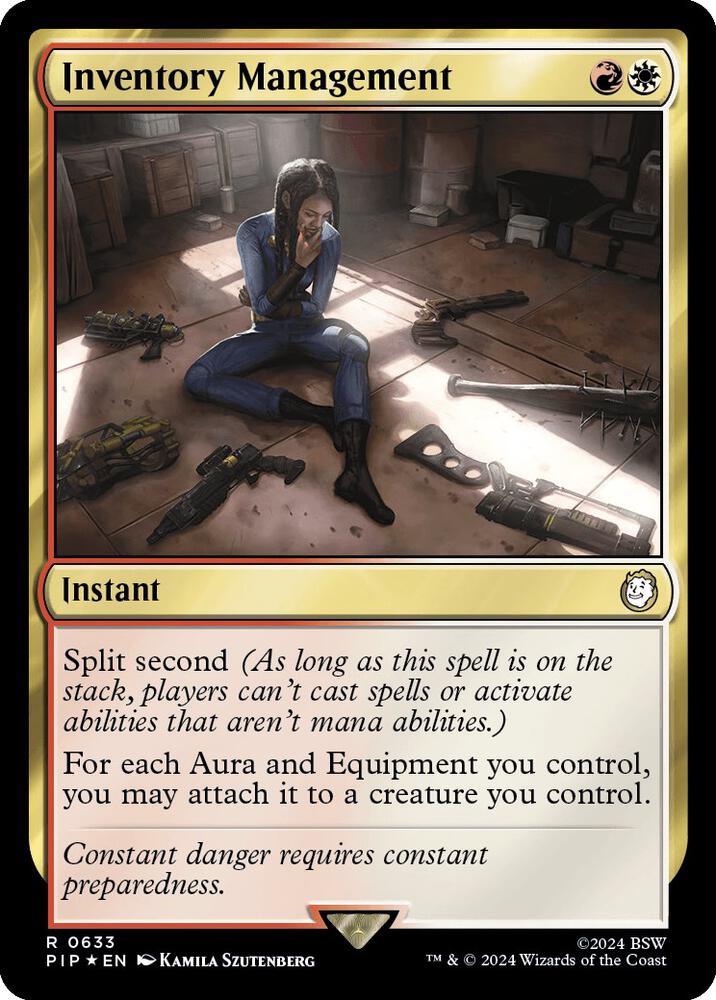 Inventory Management (Surge Foil) [Fallout]
