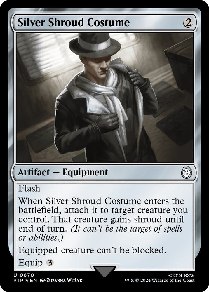 Silver Shroud Costume (Surge Foil) [Fallout]