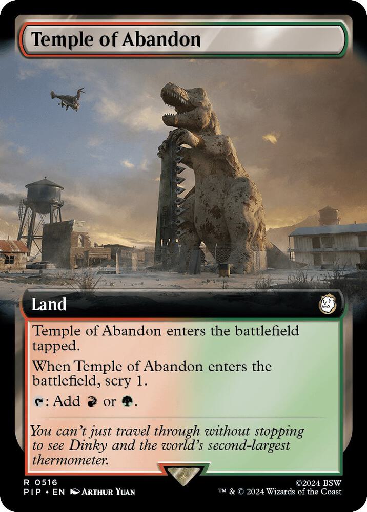Temple of Abandon (Extended Art) [Fallout]