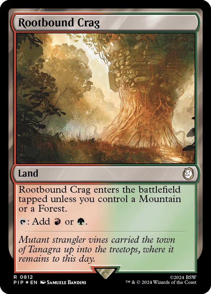 Rootbound Crag (Surge Foil) [Fallout]