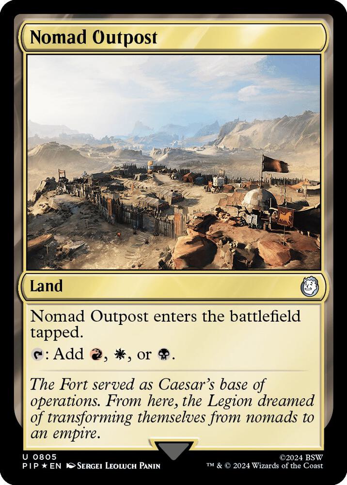 Nomad Outpost (Surge Foil) [Fallout]