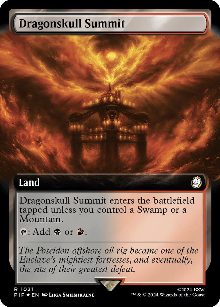 Dragonskull Summit (Extended Art) (Surge Foil) [Fallout]