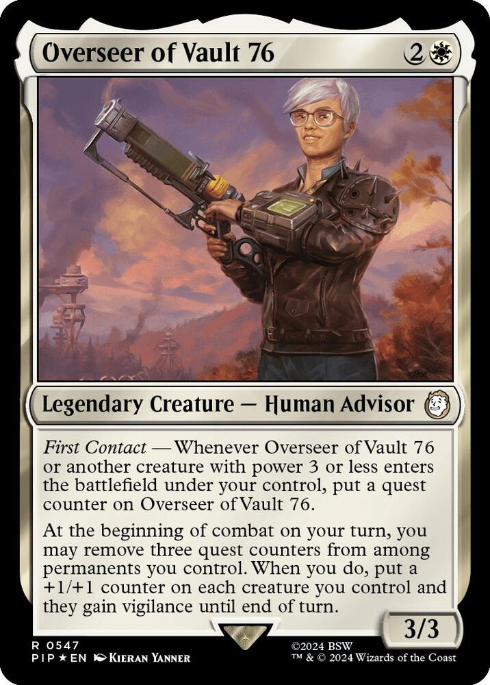 Overseer of Vault 76 (Surge Foil) [Fallout]