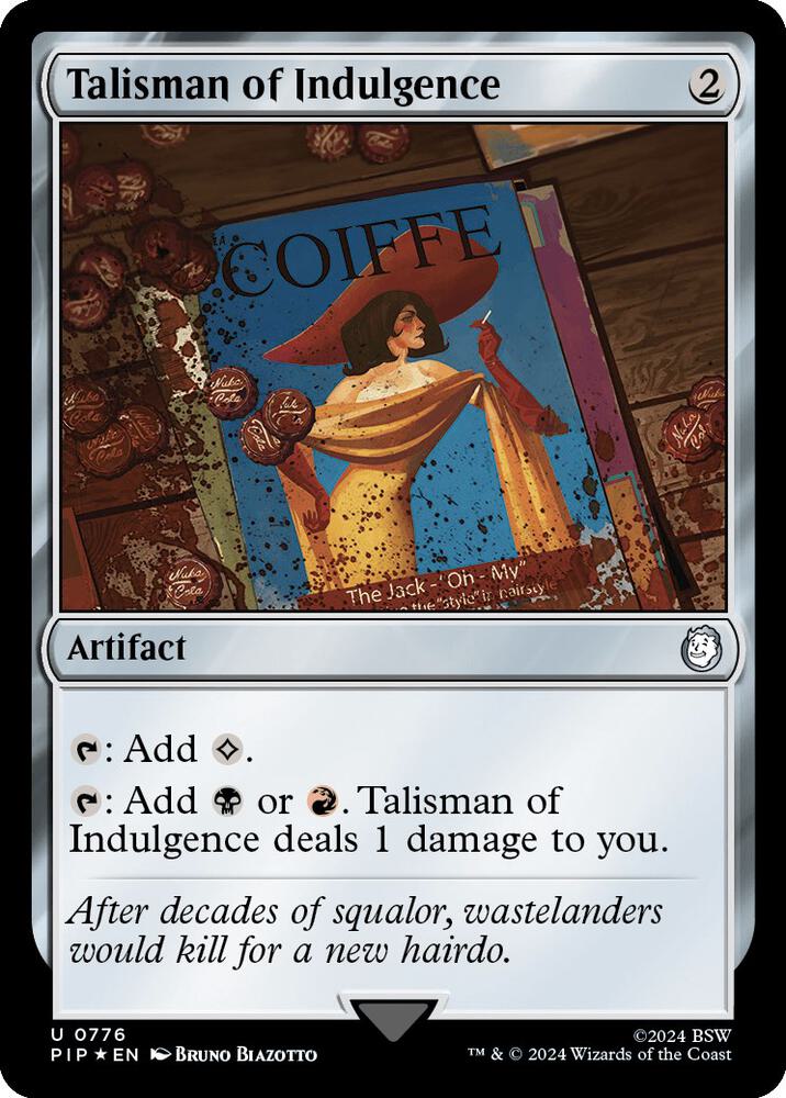 Talisman of Indulgence (Surge Foil) [Fallout]
