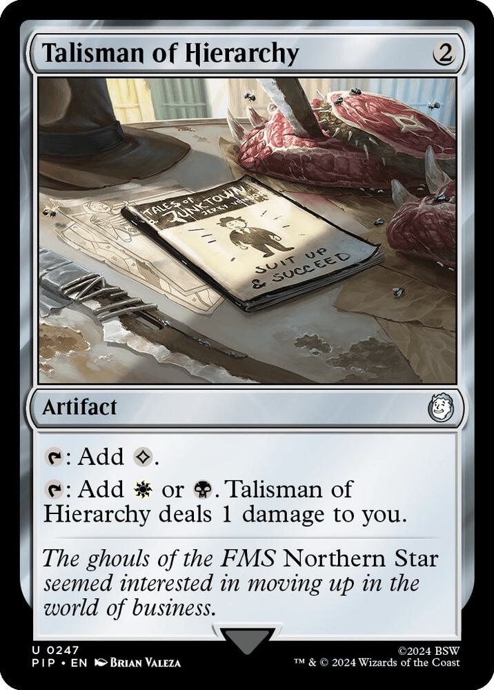 Talisman of Hierarchy [Fallout]