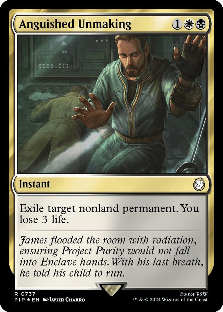 Anguished Unmaking (Surge Foil) [Fallout]