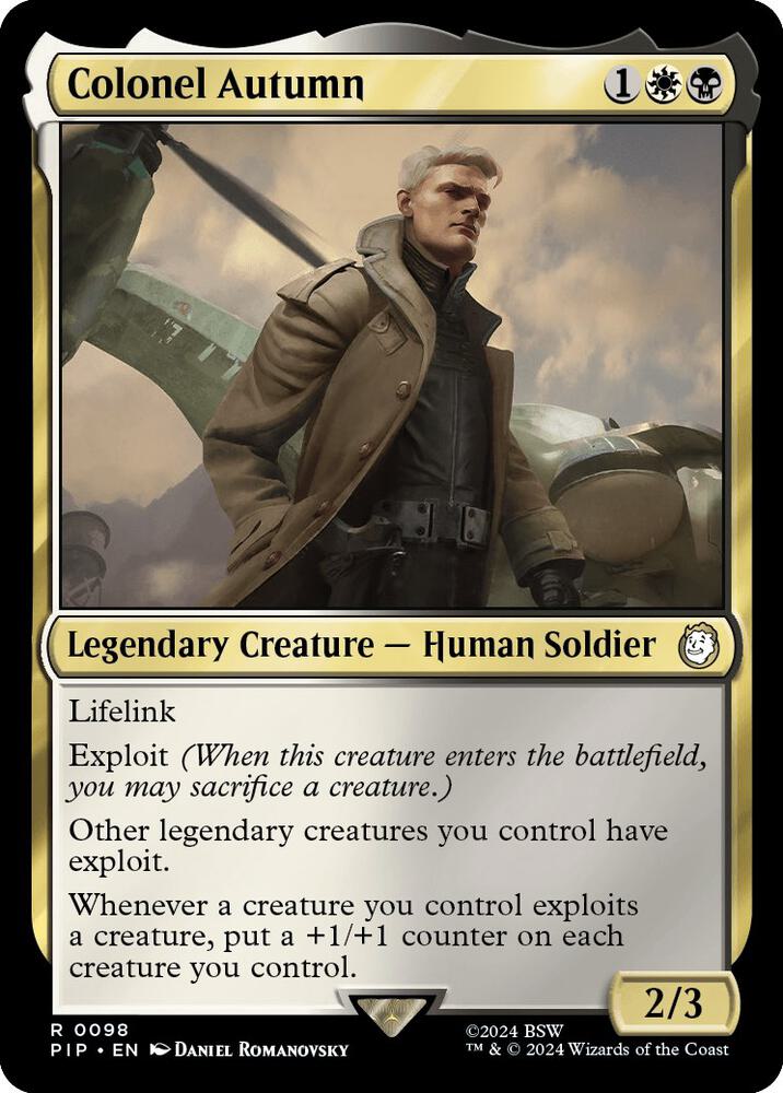 Colonel Autumn [Fallout]
