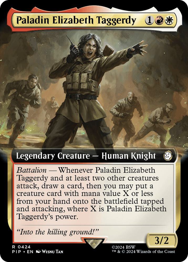 Paladin Elizabeth Taggerdy (Extended Art) [Fallout]