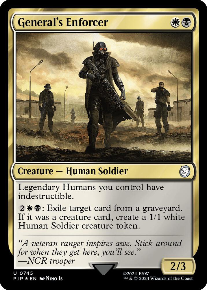 General's Enforcer (Surge Foil) [Fallout]