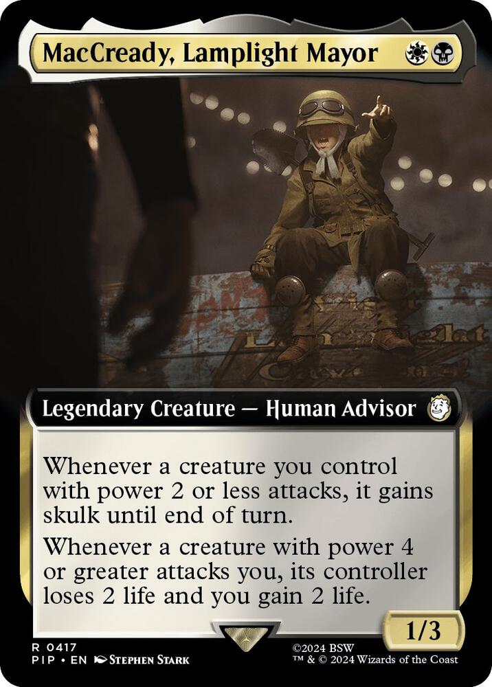 MacCready, Lamplight Mayor (Extended Art) [Fallout]