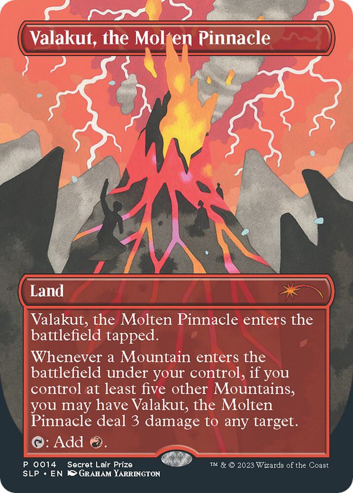 Valakut, the Molten Pinnacle [Secret Lair Showdown]