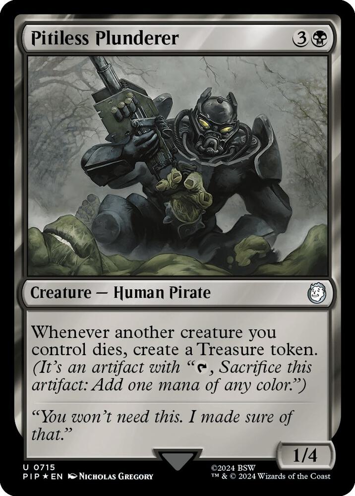 Pitiless Plunderer (Surge Foil) [Fallout]