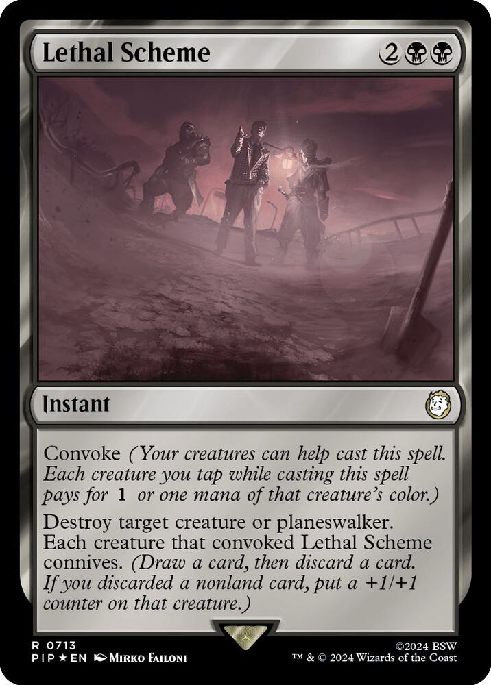 Lethal Scheme (Surge Foil) [Fallout]