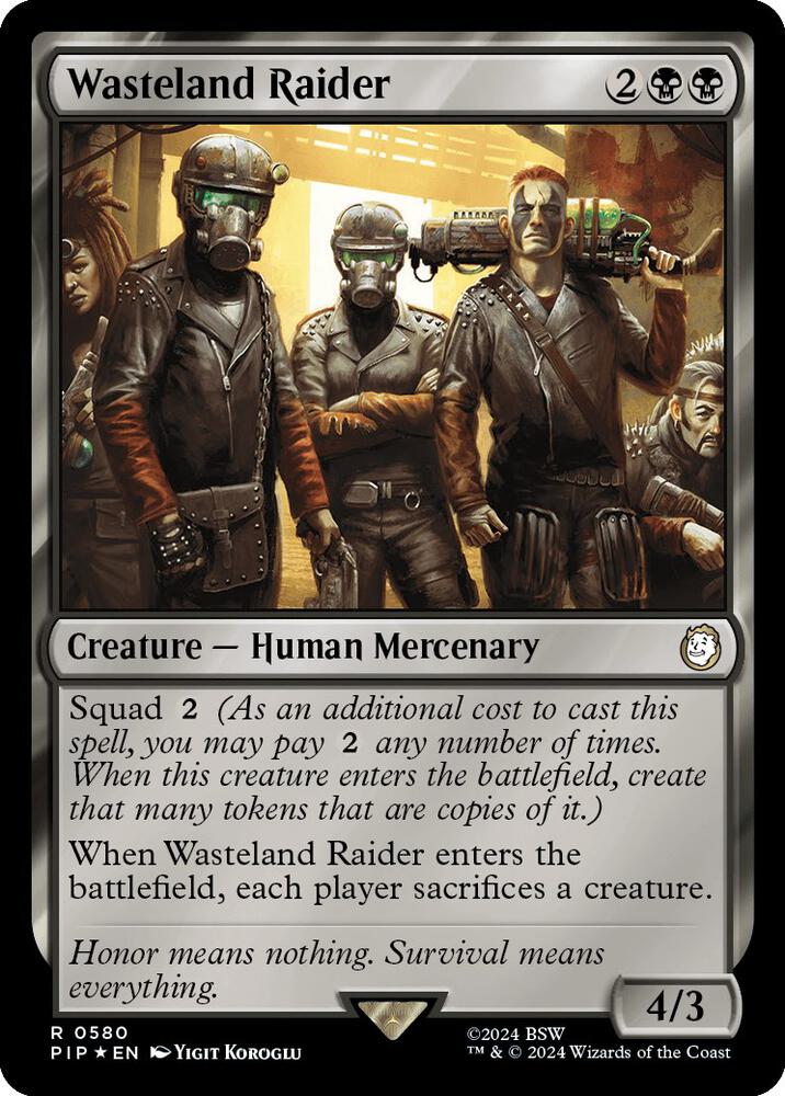 Wasteland Raider (Surge Foil) [Fallout]