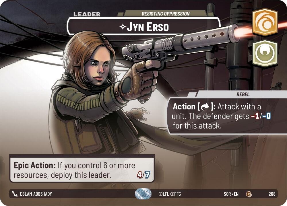 Jyn Erso - Resisting Oppression (Showcase) (268) [Spark of Rebellion]