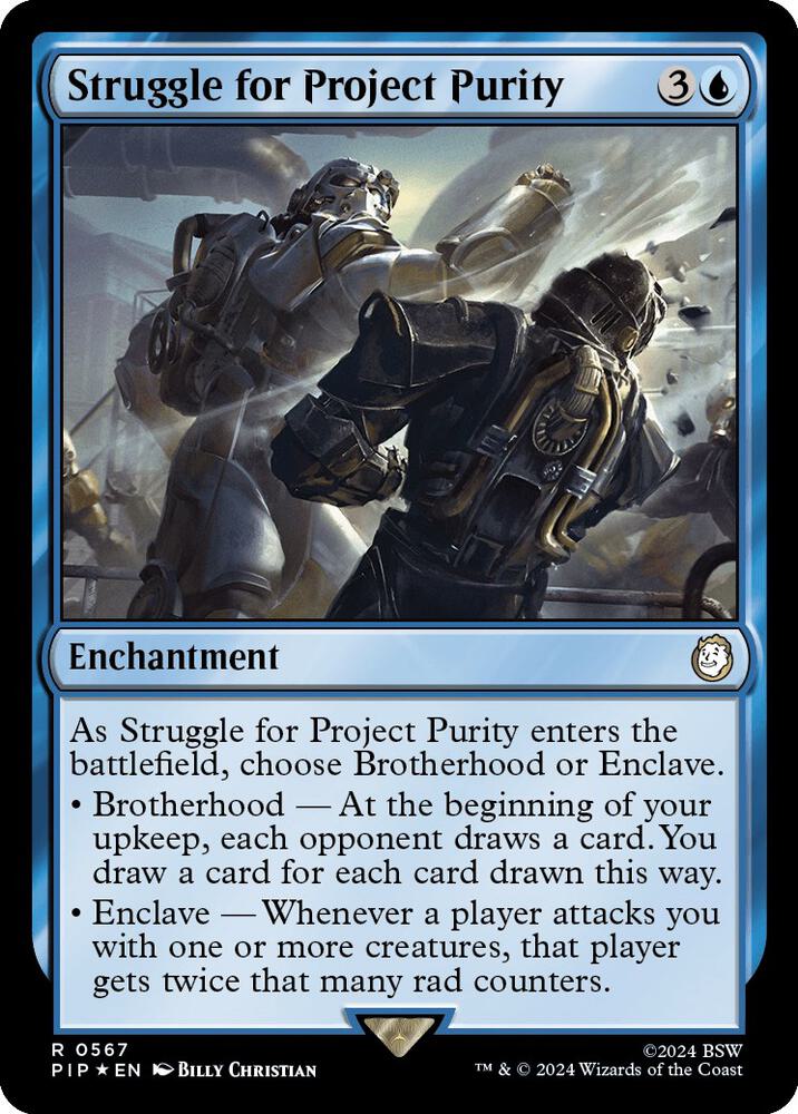 Struggle for Project Purity (Surge Foil) [Fallout]