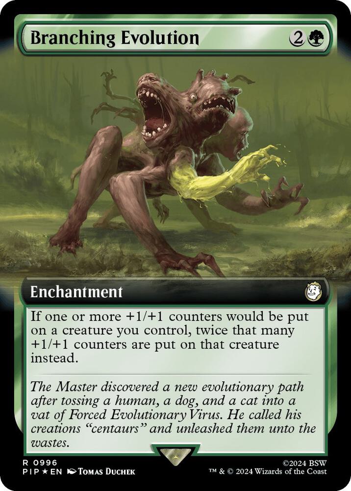 Branching Evolution (Extended Art) (Surge Foil) [Fallout]