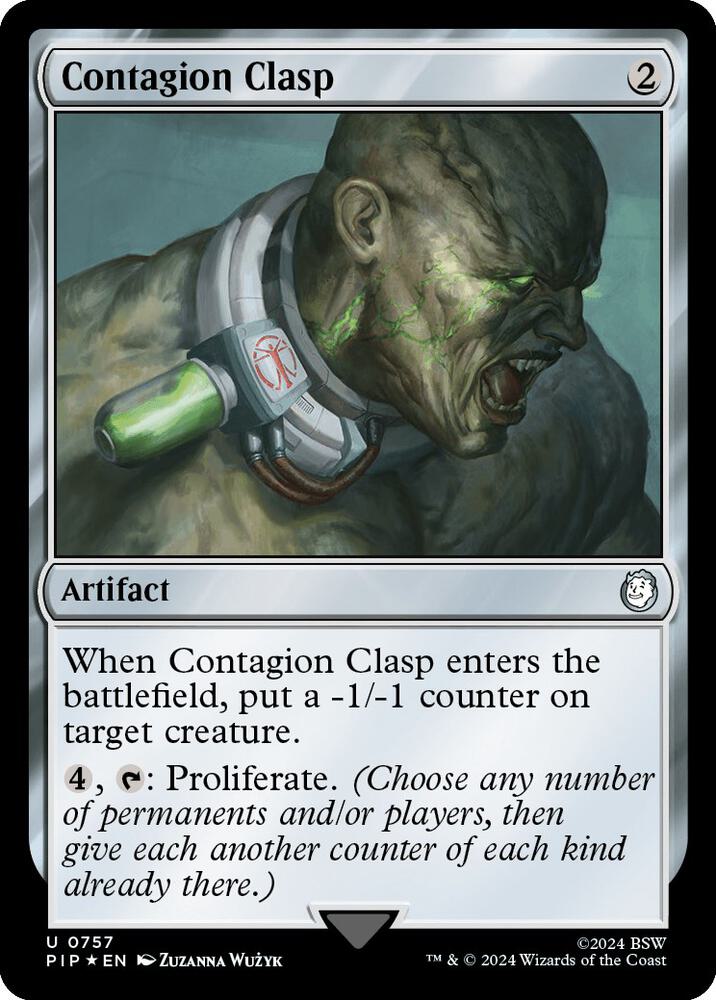 Contagion Clasp (Surge Foil) [Fallout]