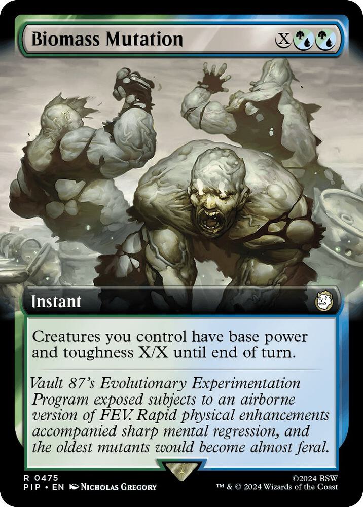 Biomass Mutation (Extended Art) [Fallout]