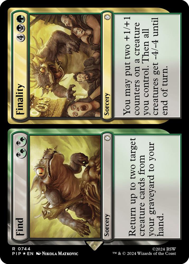 Find // Finality (Surge Foil) [Fallout]