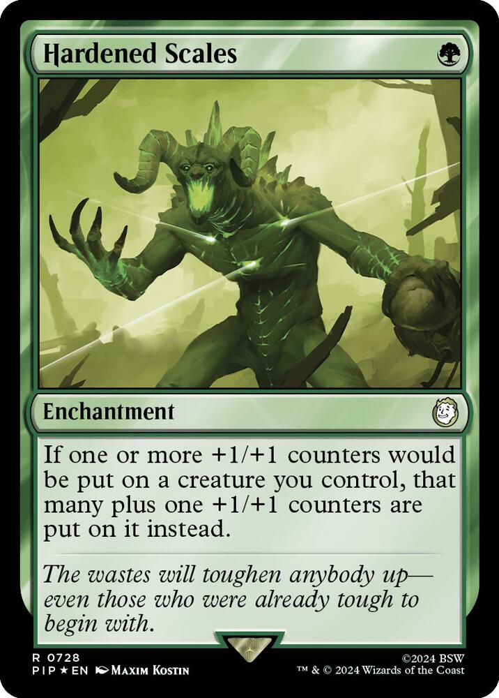 Hardened Scales (Surge Foil) [Fallout]