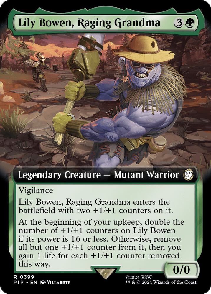 Lily Bowen, Raging Grandma (Extended Art) [Fallout]