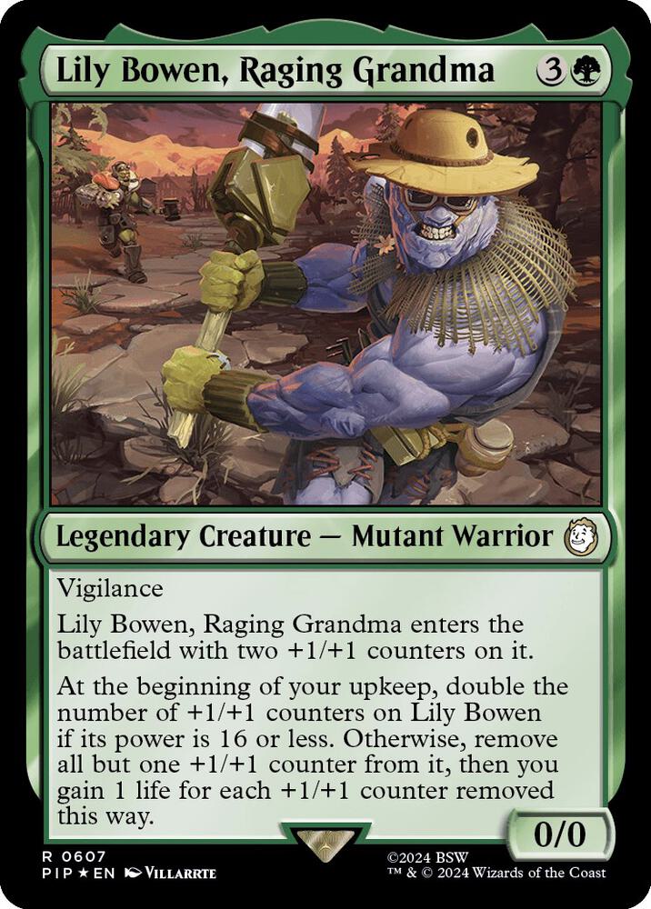 Lily Bowen, Raging Grandma (Surge Foil) [Fallout]