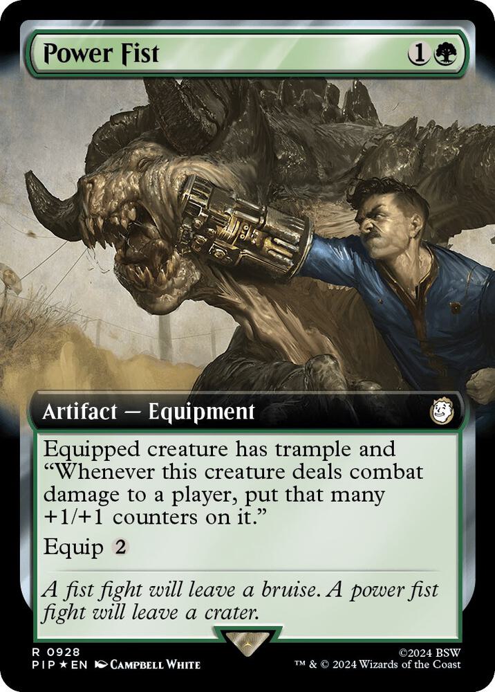 Power Fist (Extended Art) (Surge Foil) [Fallout]