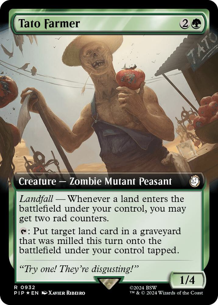 Tato Farmer (Extended Art) (Surge Foil) [Fallout]