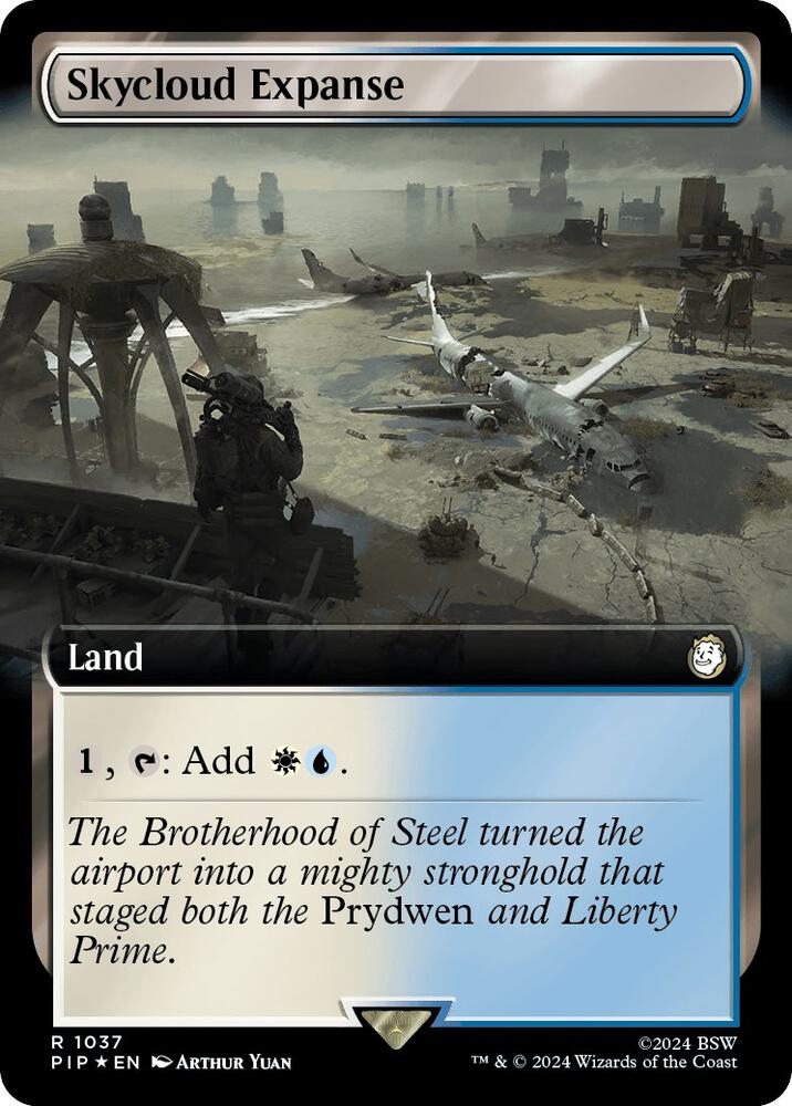 Skycloud Expanse (Extended Art) (Surge Foil) [Fallout]