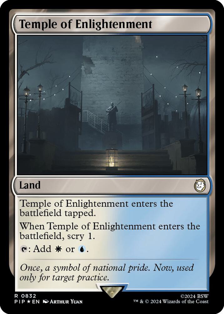 Temple of Enlightenment (Surge Foil) [Fallout]