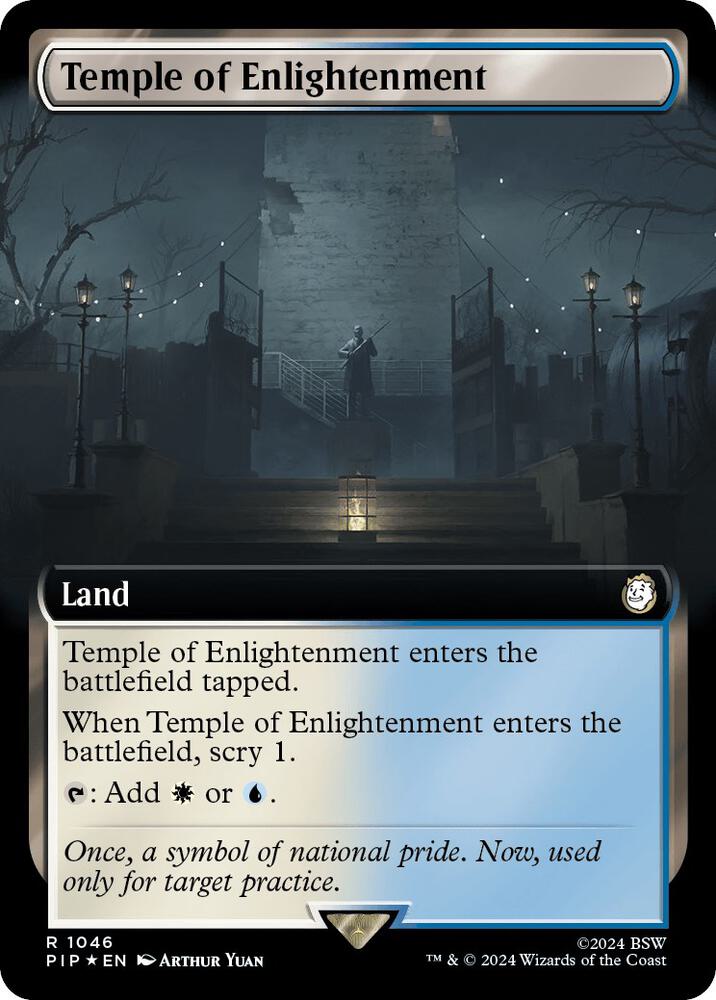 Temple of Enlightenment (Extended Art) (Surge Foil) [Fallout]