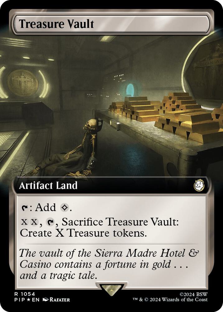 Treasure Vault (Extended Art) (Surge Foil) [Fallout]