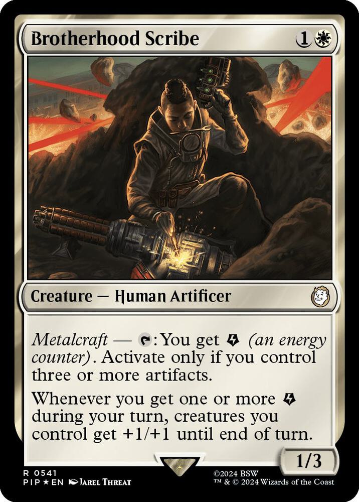 Brotherhood Scribe (Surge Foil) [Fallout]