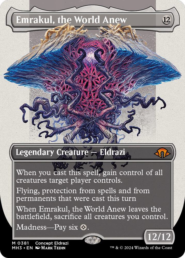Emrakul, the World Anew (Borderless) [Modern Horizons 3]