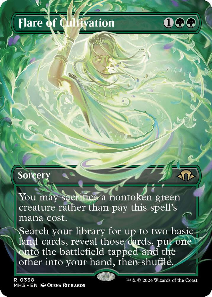 Flare of Cultivation (Borderless) [Modern Horizons 3]