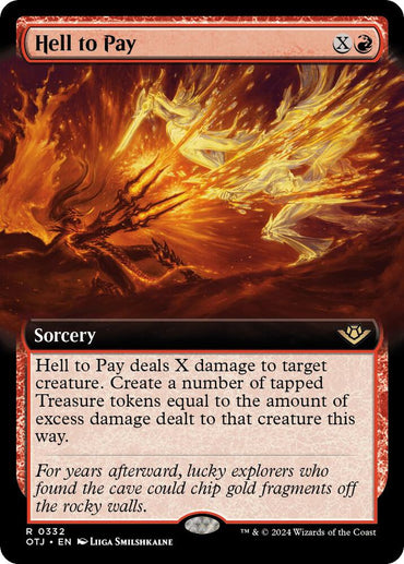 Hell to Pay (Extended Art) [Outlaws of Thunder Junction]