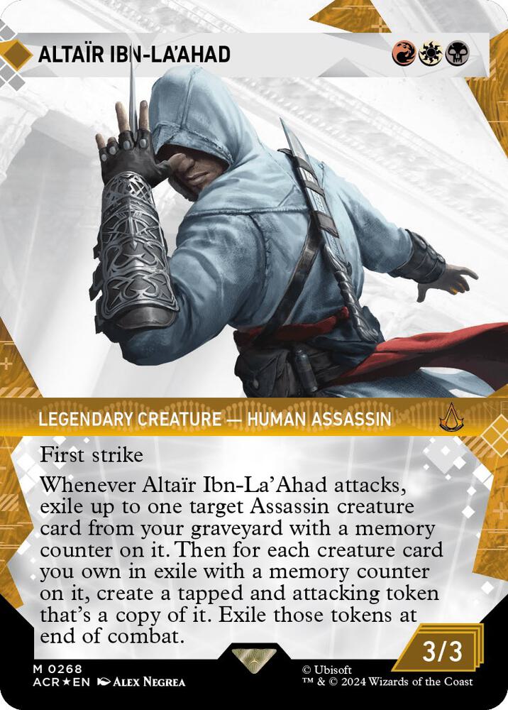 Altair Ibn-La'Ahad (Showcase) (Textured Foil) [Assassin's Creed]