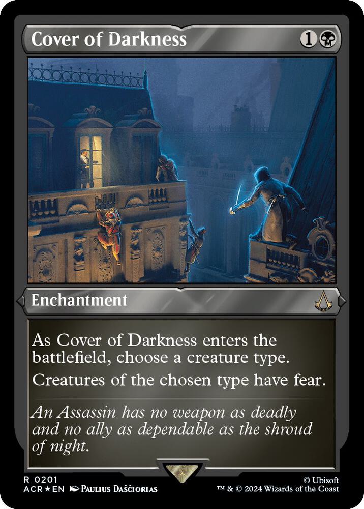 Cover of Darkness (Foil Etched) [Assassin's Creed]