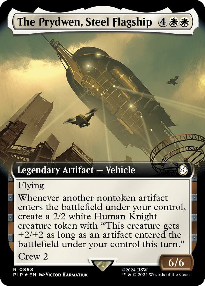 The Prydwen, Steel Flagship (Extended Art) (Surge Foil) [Fallout]