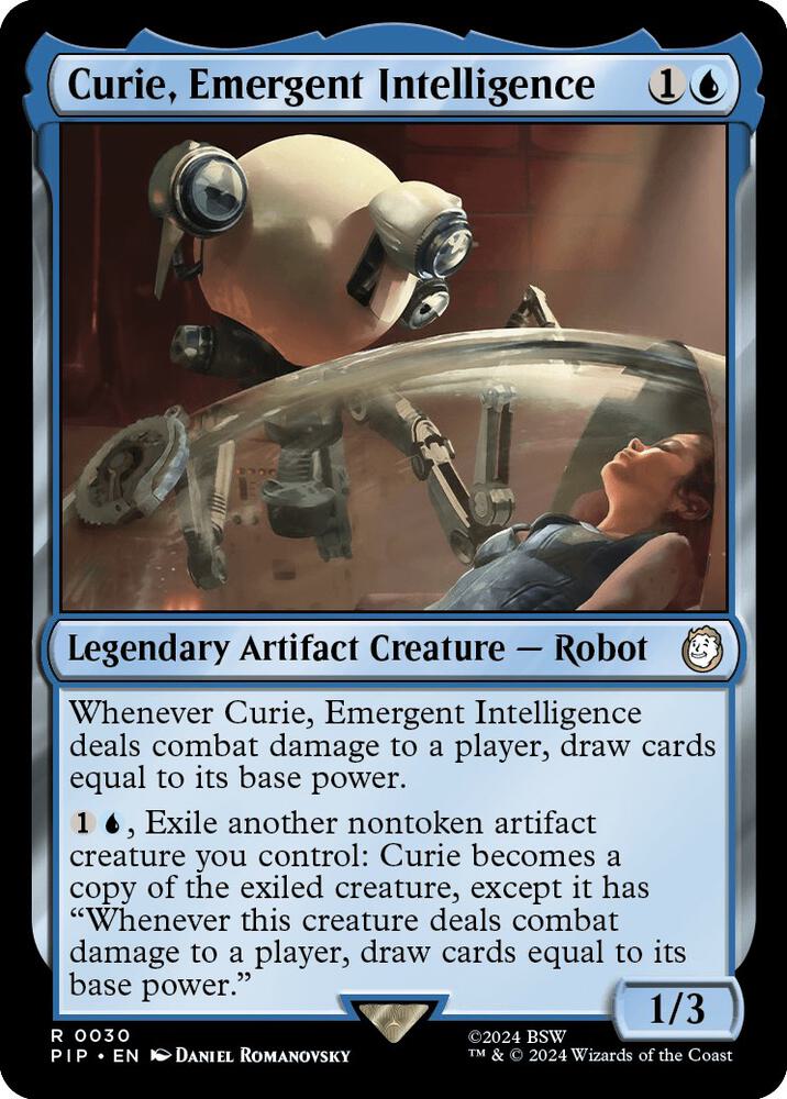 Curie, Emergent Intelligence [Fallout]