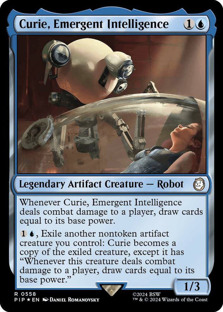 Curie, Emergent Intelligence (Surge Foil) [Fallout]