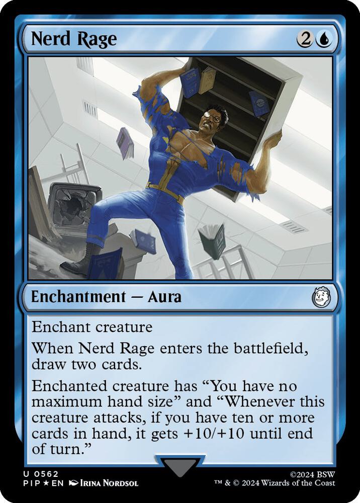 Nerd Rage (Surge Foil) [Fallout]